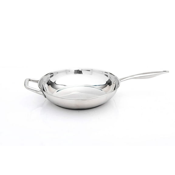 David Burke Regency 12 Inches Fry Pan with Pour Spouts