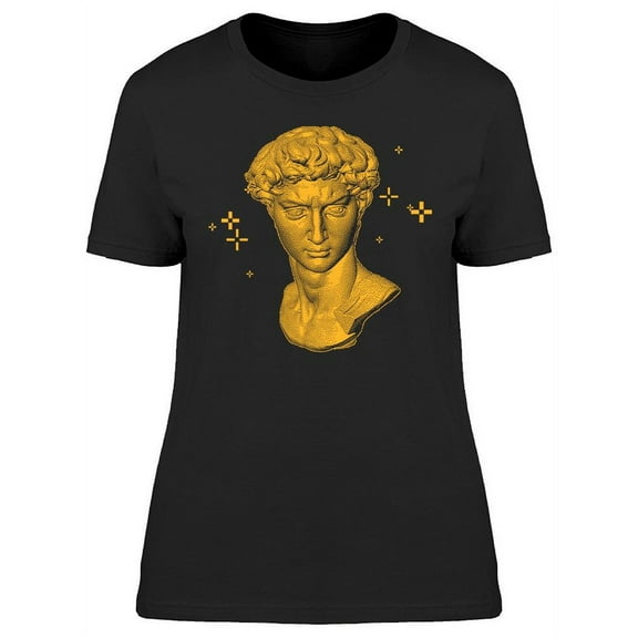 David Bust Rendering T-Shirt Women -Image by Shutterstock, Female XX-Large