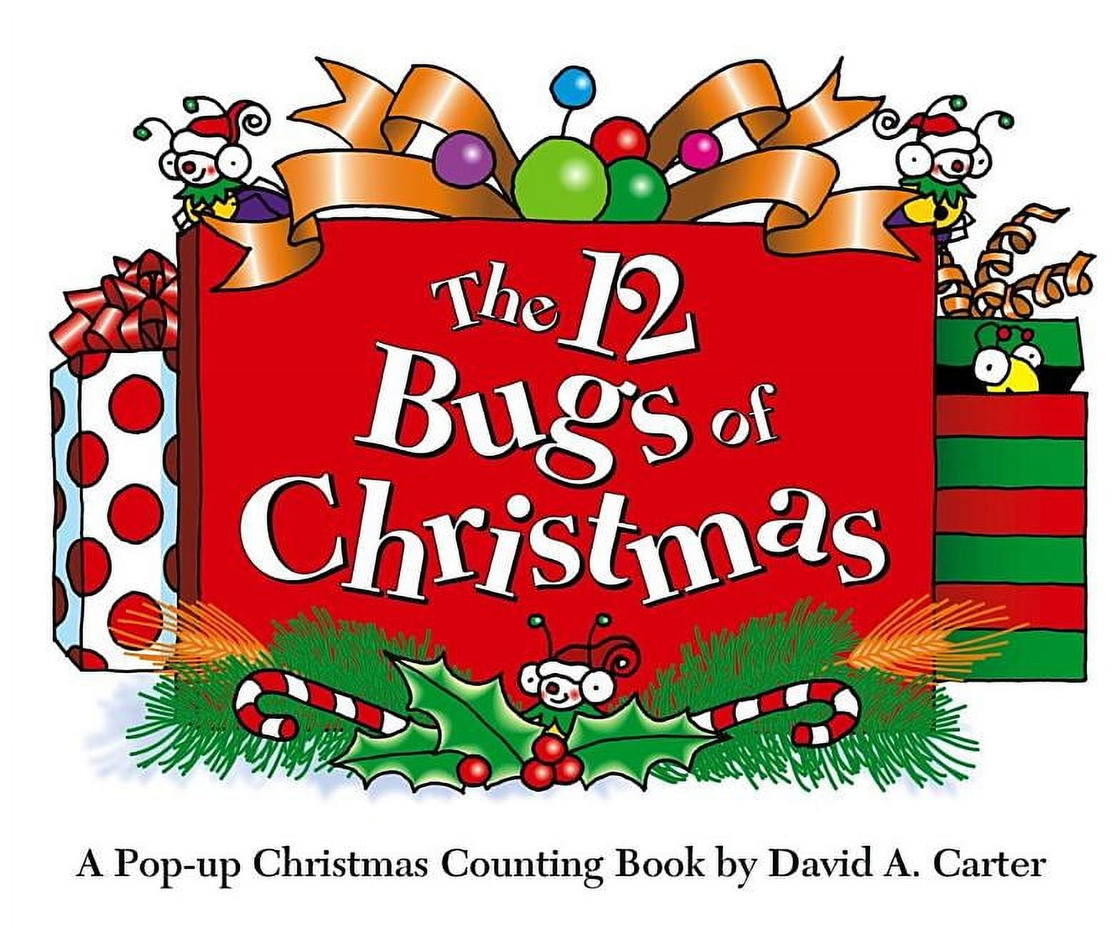 DAVID A CARTER David Carter's Bugs The 12 Bugs of Christmas: A Pop-Up Christmas Counting Book, (Hardcover)