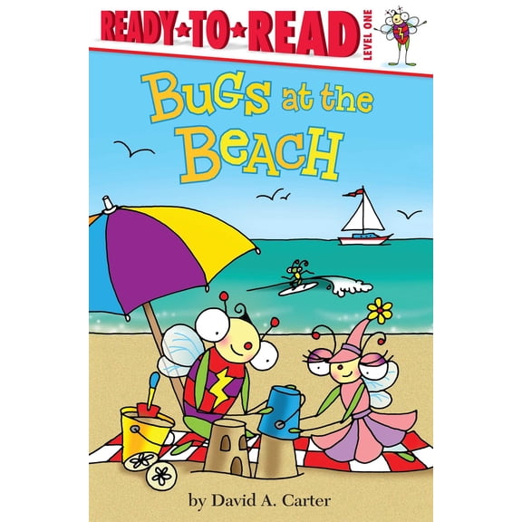David Carter's Bugs: Bugs at the Beach : Ready-to-Read Level 1 (Paperback)