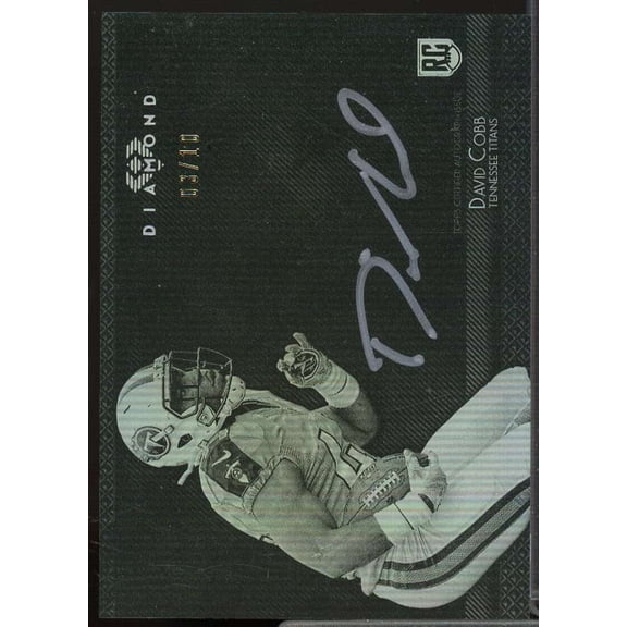 David Cobb Rookie Card 2015 Topps Diamond Autographs #DC1