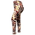 thumbnail image 1 of David Collection Animal Printed Brushed Leggings Regular or Plus Size (Fits L - XXXL) Free Size Made In USA, 1 of 3