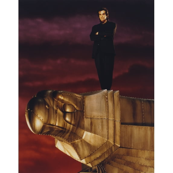 David Copperfield Posed in Cliff Photo Print (24 x 30)