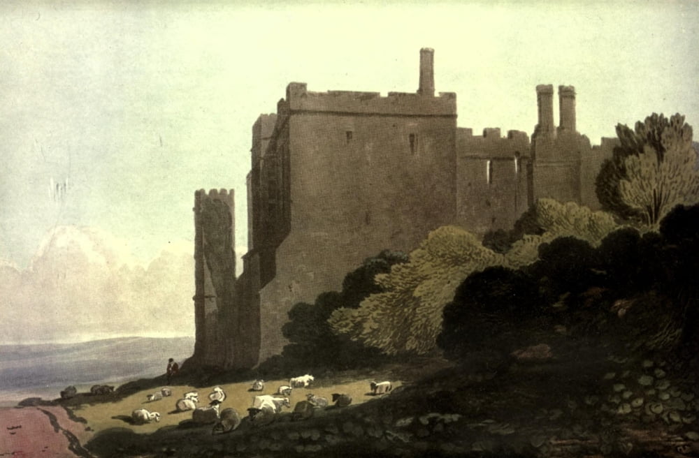 David Cox 1922 Battle Abbey Canvas Art - David Cox (18 x 24)