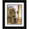 thumbnail image 1 of David Cox 2x Matted 20x24 Black Ornate Framed Art Print 'St. Eustache, Paris', 1 of 2