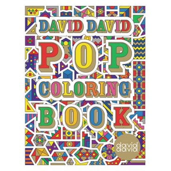 Pre-Owned David David Pop Colouring Book Paperback