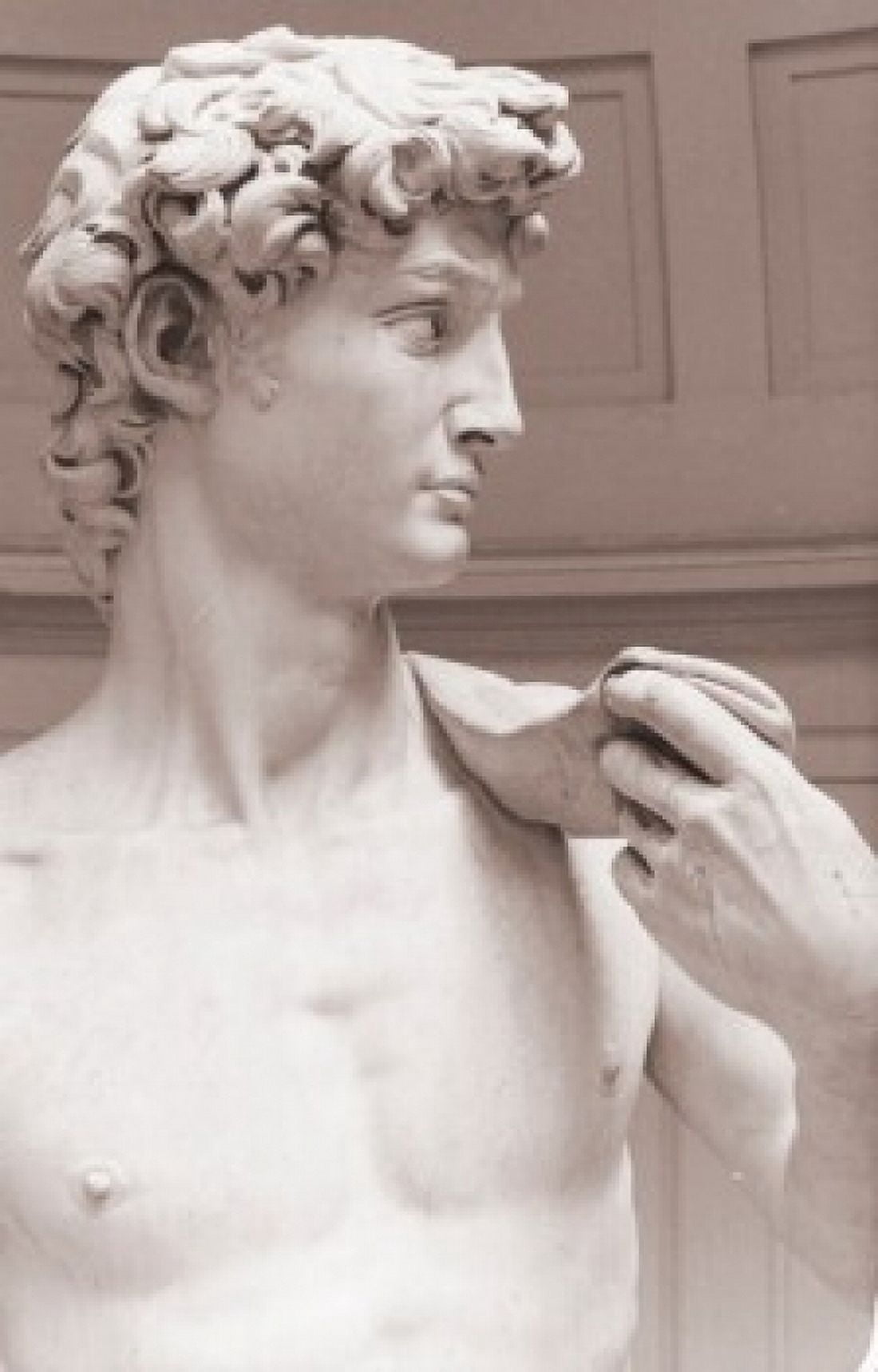 David-Detail 1501-1504 Michelangelo Buonarroti (1475-1564Italian) Canvas Art - Michelangelo Buonarroti (24 x 36)