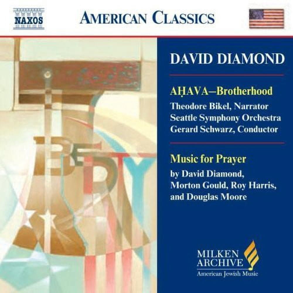 David Diamond - Milken Archive of American Jewish Music: Ahava - Music & Performance - CD