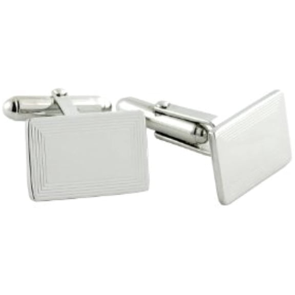 David Donahue Cuff Links Silver Mens