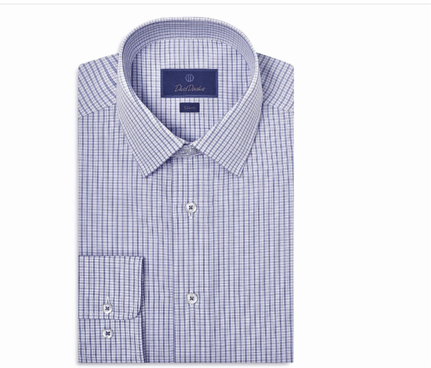 david donahue slim fit dress shirts David Donahue Slim Fit Supima Cotton Twill Dress Shirt