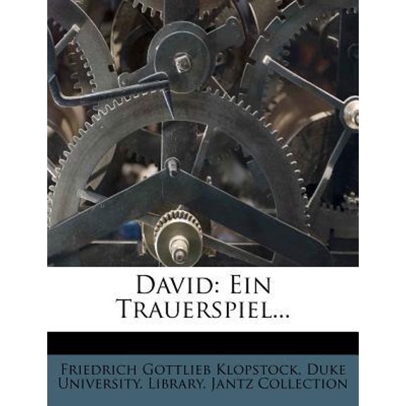 David: Ein Trauerspiel... Paperback