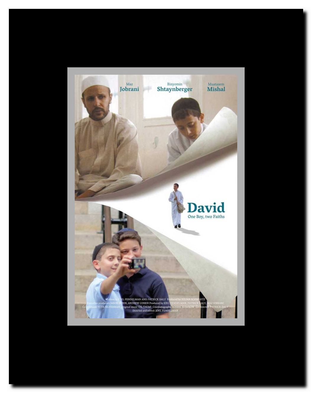 David Framed Movie Poster