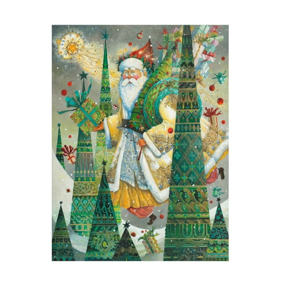 David Galchutt 'The Year The Reindeer Had The Flu' Canvas Art