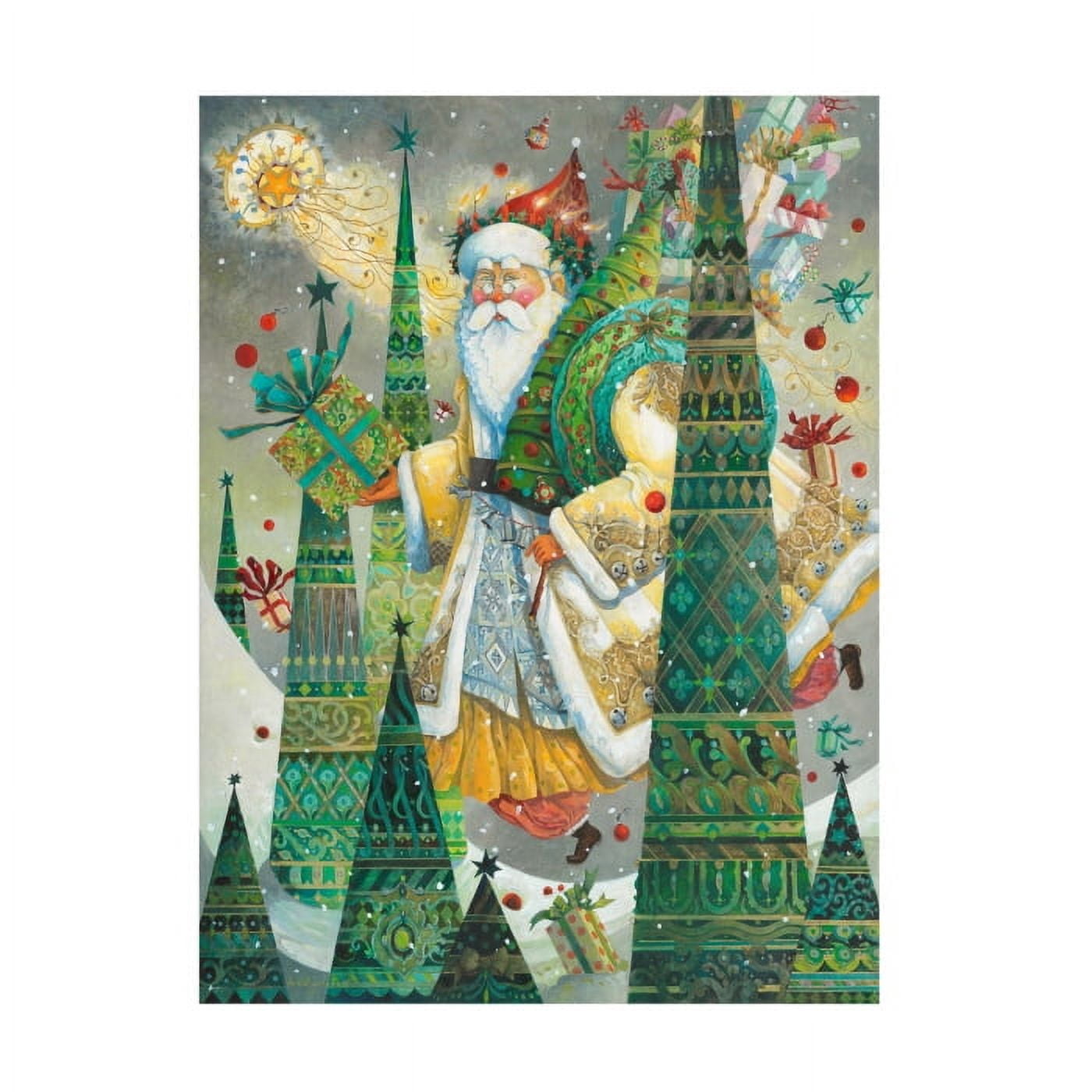 David Galchutt 'The Year The Reindeer Had The Flu' Canvas Art