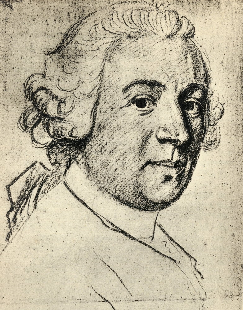 David Garrick 1717 To 1779 English Actor Playwright Theatre Manager And Producer After Sketch By Gainsborough Canvas Art - Ken Welsh Design Pics (12 x 16)