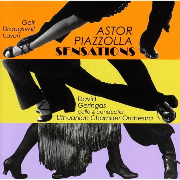 David Geringas - Senderovas/Piazzolla : Sensations: Concierto Para Ban - Music & Performance - CD