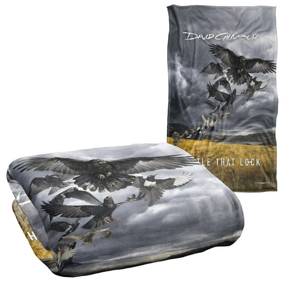 David Gilmour Blanket, 36"x58" Rattle That Silky Touch Super Soft Throw Blanket