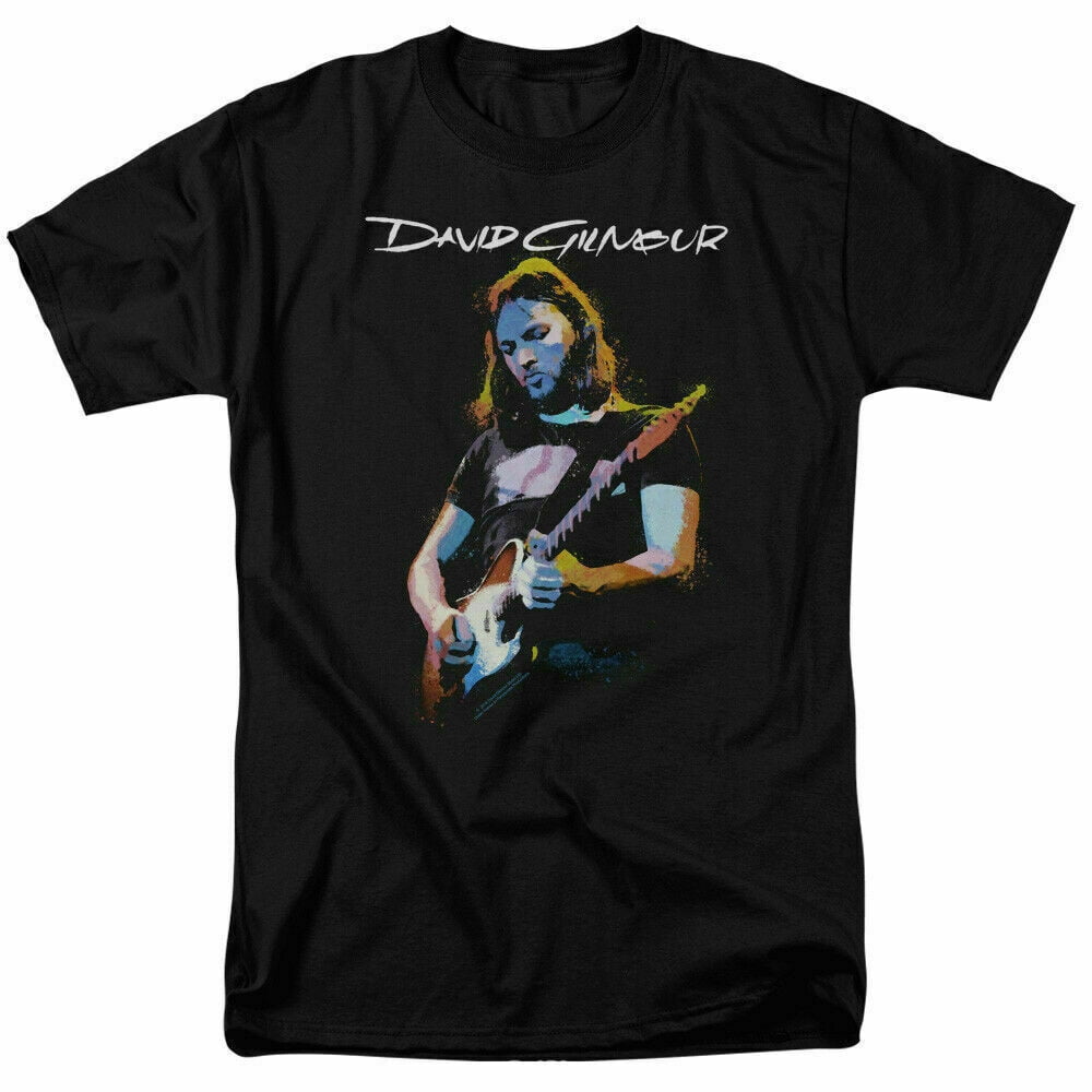 David Gilmour Guitar Gilmour T Shirt Licensed Rock Band Merchandise