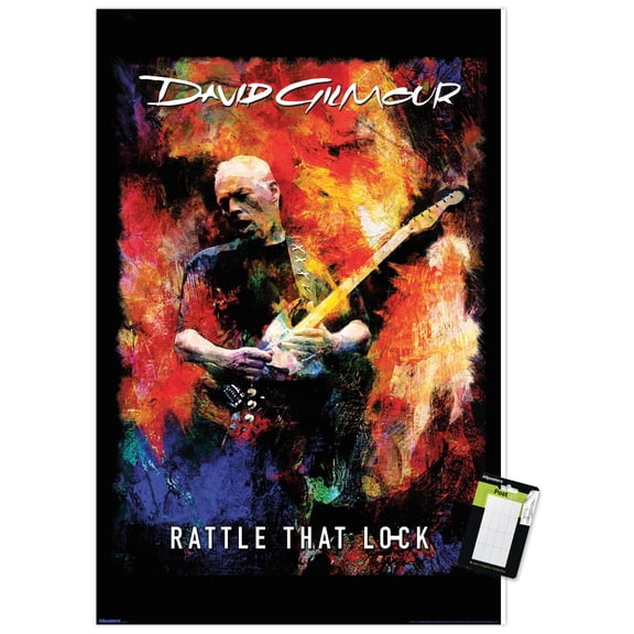 David Gilmour - Rattle That Lock Wall Poster, 14.725" x 22.375"