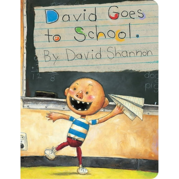 David Goes to School, (Board Book)