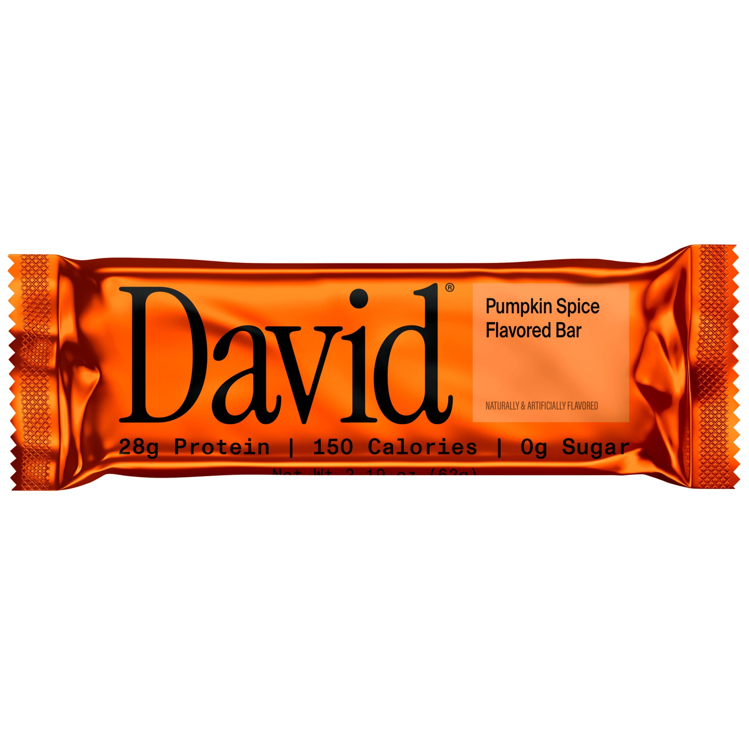 David Gold High Protein Bar, Pumpkin Spice, 28g Protein
