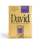 David High Protein Bars, Blueberry Pie, 28g Protein (4 Count)