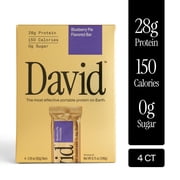 David High Protein Bars, Blueberry Pie - 28g Protein