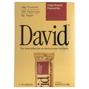David Fudge Brownie Flavored Bars 4 - 2.19 oz Bars