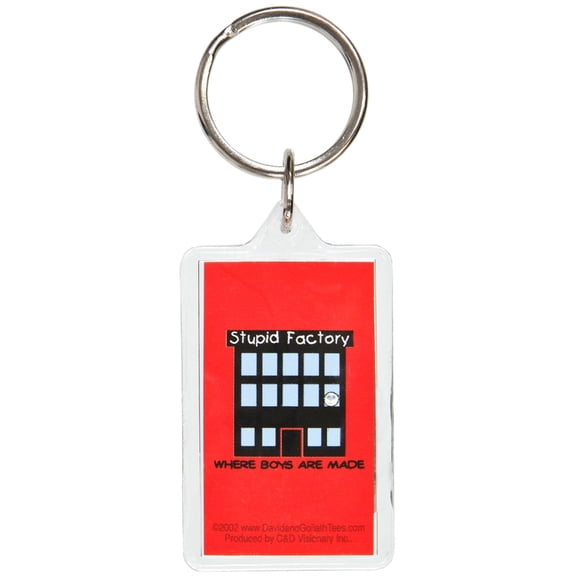 David & Goliath - Stupid Factory Keychain