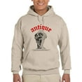 thumbnail image 1 of David Halftone Antique Hoodie Men -Image by Shutterstock, Male XX-Large, 1 of 4