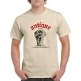 thumbnail image 1 of David Halftone Antique T-Shirt Men -Image by Shutterstock, Male Large, 1 of 4