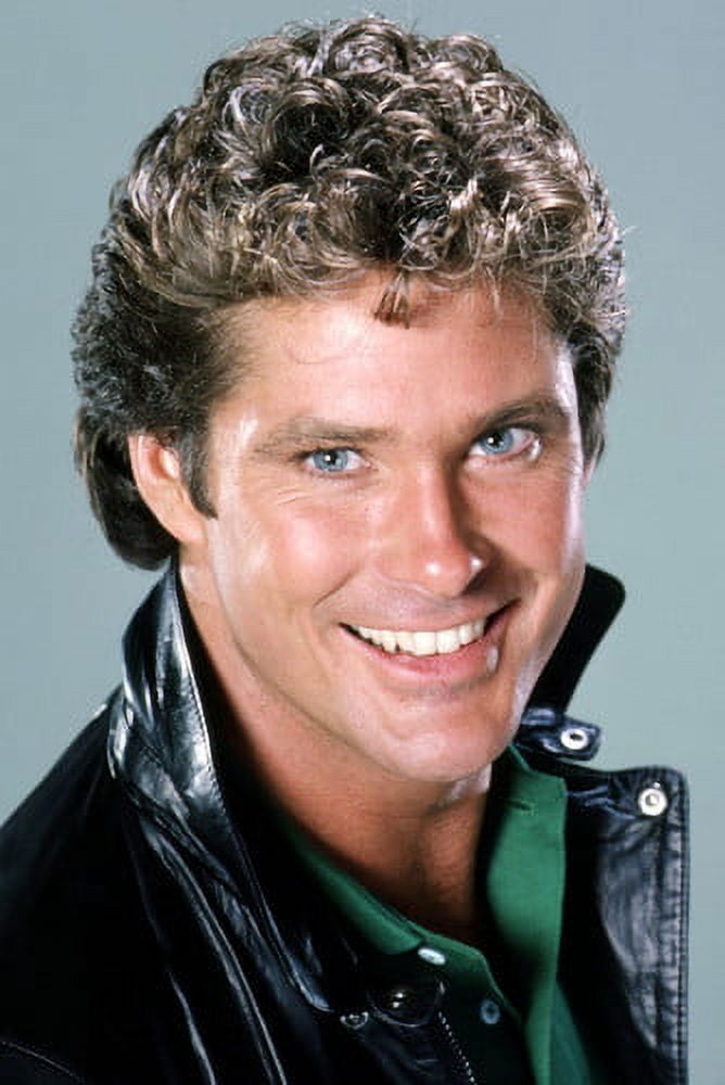 David Hasselhoff Knight Rider Smiling Head Shot 24X36 Poster - Walmart.com