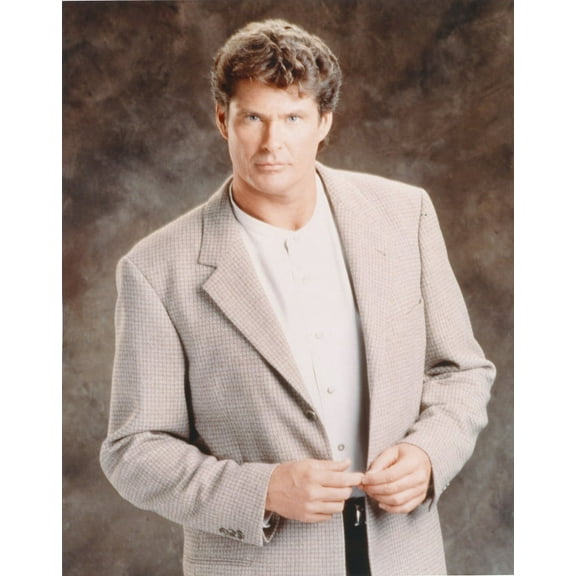 David Hasselhoff Posed in a Suit Photo Print (8 x 10)