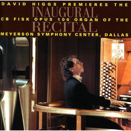David Higgs - Inaugural Recital - Music & Performance - CD