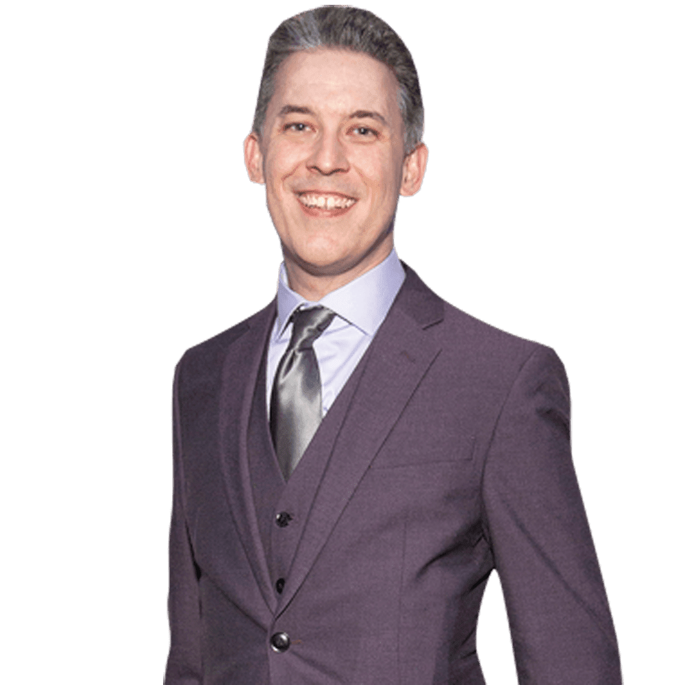 David Howard Thornton (Purple Suit) Half Body Buddy Cutout - Walmart.com
