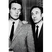 David Janssen in The Fugitive 24x36 Poster with Barry Morse