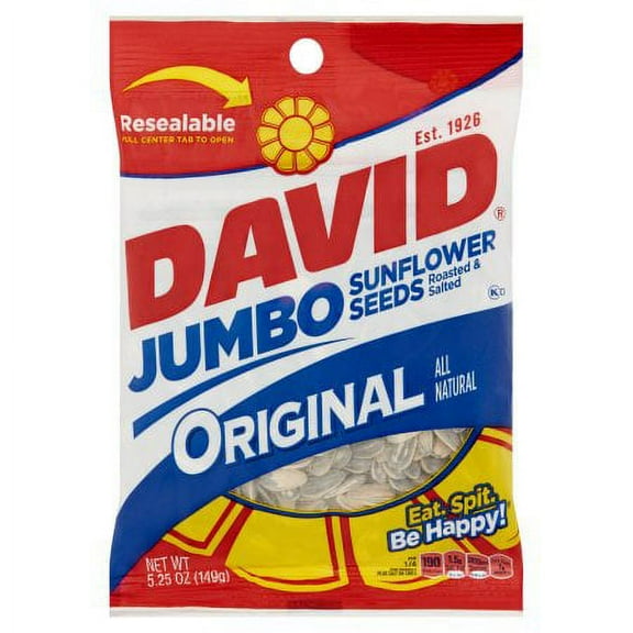 David Jumbo Original Sunflower Seeds (Pack of 48)