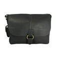 thumbnail image 1 of David King & Co 199B E-W .50 Flap Messenger- Black, 1 of 4