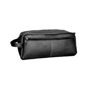 David King & Co 414B Large Multi Pocket Shave Kit- Black