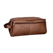 David King & Co 414C Large Multi Pocket Shave Kit- Cafe