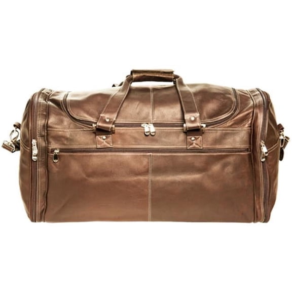 David King & Co 8305C Deluxe Extra Large Multi Pocket Duffel - Cafe