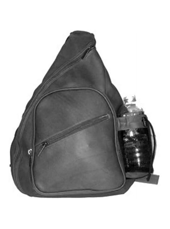 David King & Co  Backpack Style Cross Body Bag- Black