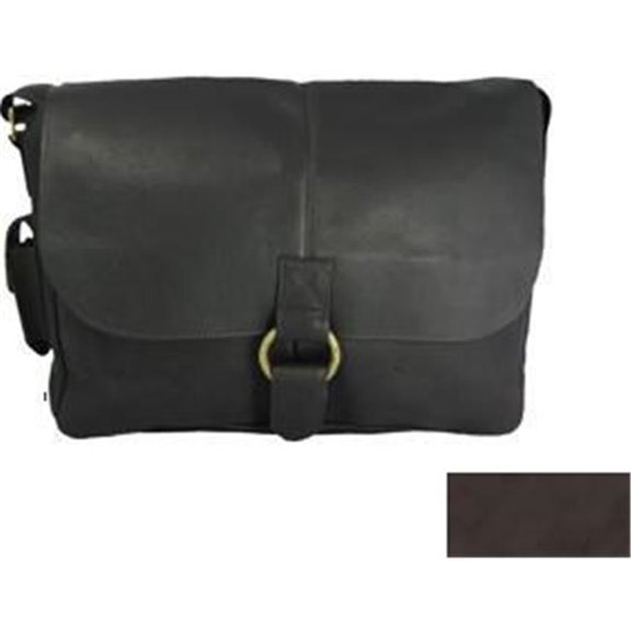 David King & Co  E-W .50 Flap Messenger- Cafe