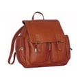 thumbnail image 1 of David King & Co  Laptop Backpack with 2 Front Pockets- Tan, 1 of 1