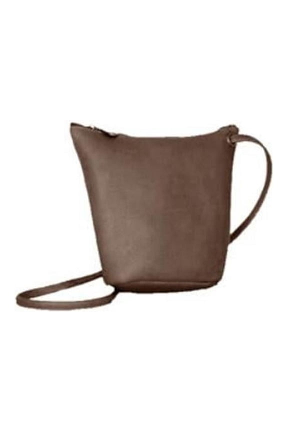 David King & Co Top Zip Mini Bag- Cafe