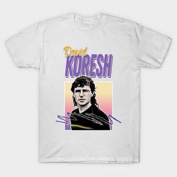 David Koresh - 90s Style Aesthetic Tribute Design T-Shirt S-5XL Fast Shipping