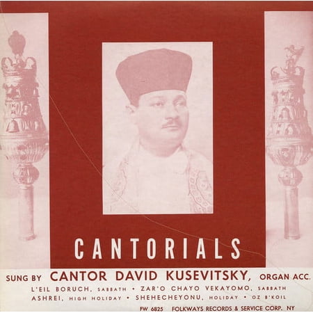 David Kusevitsky - Cantorials - Music & Performance - CD