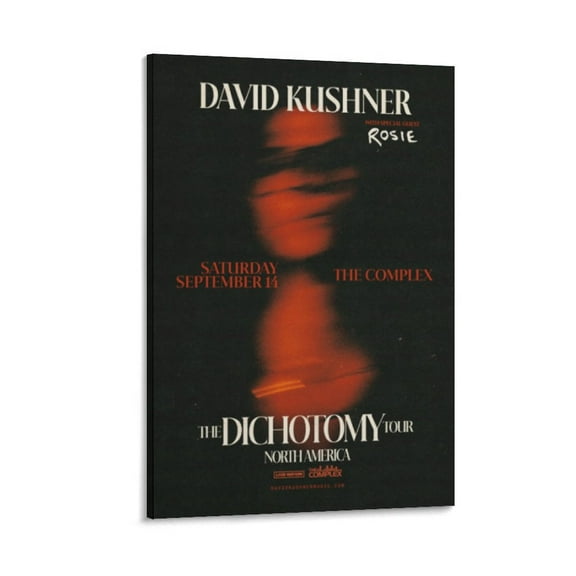 David Kushner Poster Album-The Dichotomy Canvas Poster Home Decor Poster Wall Art Hanging Picture Print Bedroom Decorative Painting Posters Room Aesthetic 12x18inch(30x45cm)