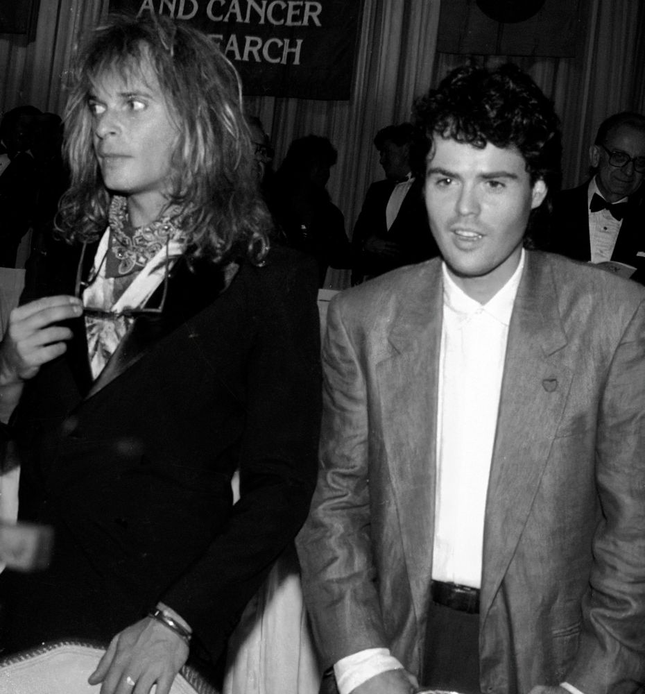 David Lee Roth, Donny Osmond 1990. photo by John Barrett (David Lee ...