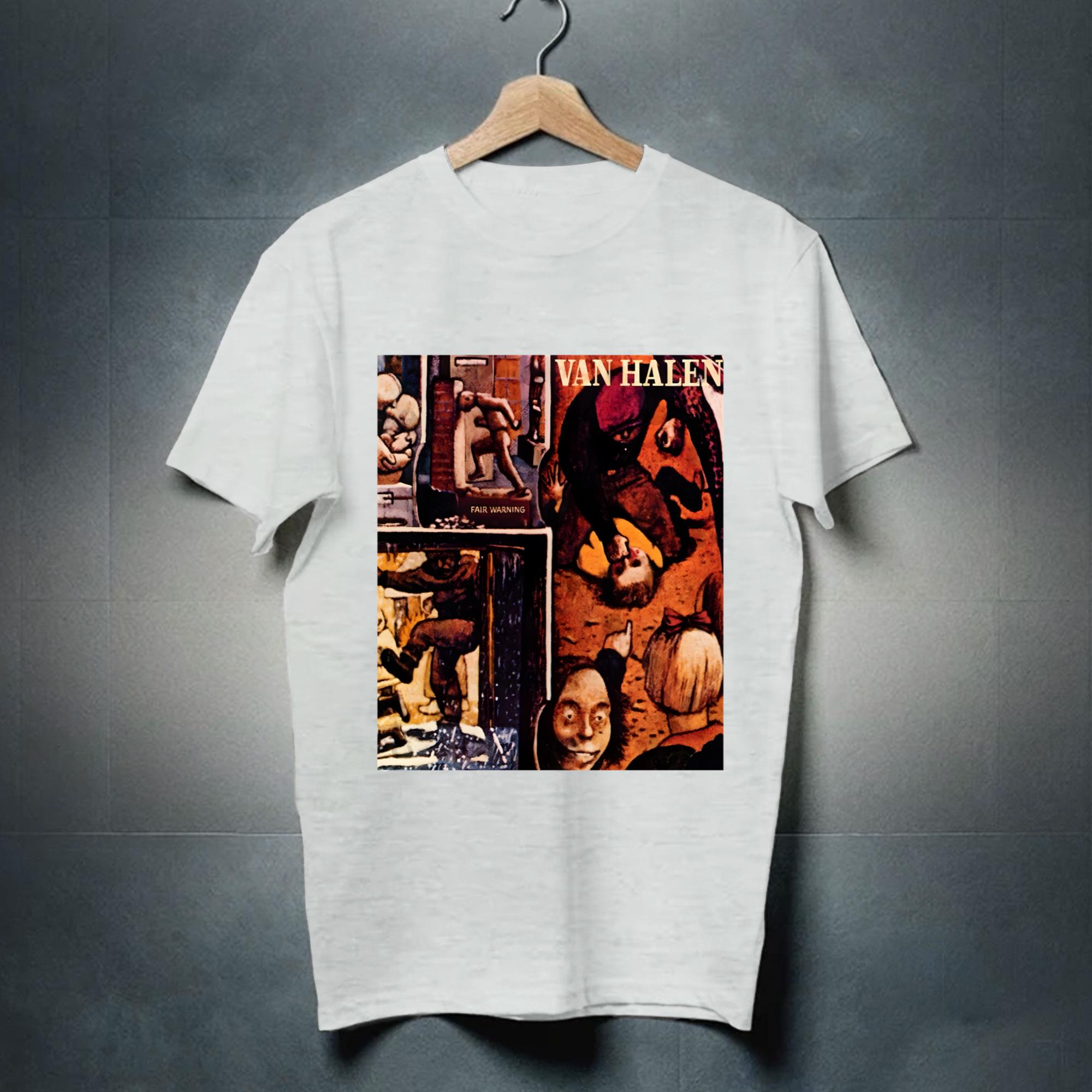 David Lee Roth Fair Warning Tshirt